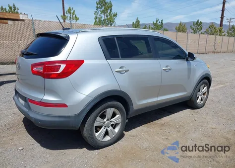 2011 Kia Sportage Lx from USA, damaged, VIN KNDPBCA20B7017756
